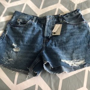 Topshop Ashley jean shorts